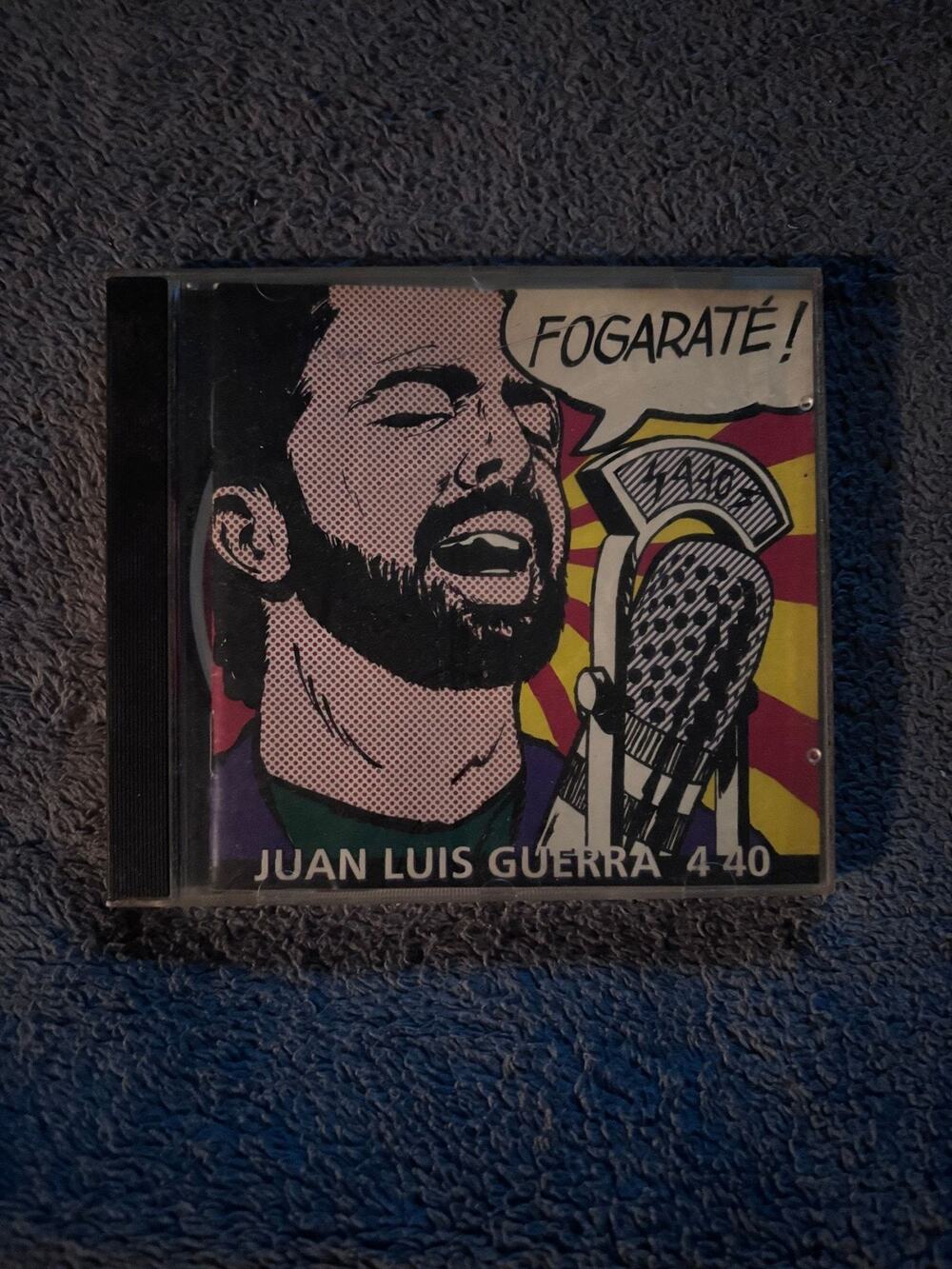 Juan Luis Guerra 4.40 CD 1994 Latin Bachata Merengue Album Red Disc Good Used